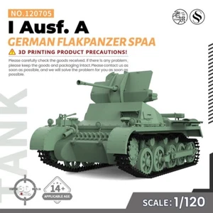TT SCALE 15mm WarGaming Military Model Kit German Flakpanzer I Ausf. A SPAA - Picture 1 of 5