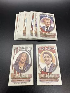 2021 Topps Allen & Ginter WORLD LEADERS MINI WÄHLEN SIE KOMPLETT IHR SET - Bild 1 von 1