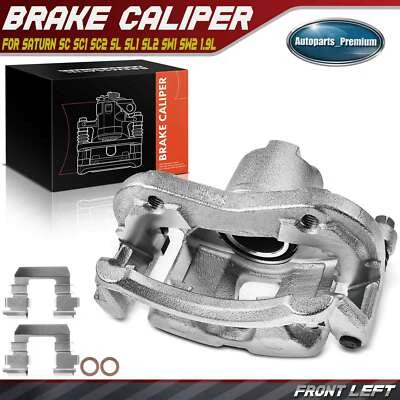 Pinza de freno con soporte para Saturn SC SC1 SC2 SL SL1 SL2 SW1 SW2 1,9 L delantera izquierda Foto 1 de 4