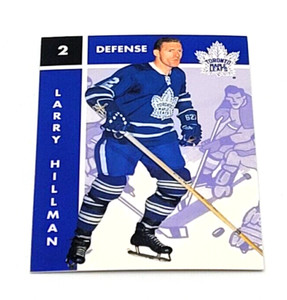 1995-96 Parkhurst Hockey 1966-67 Design Larry Hillman Toronto Maple Leafs #104