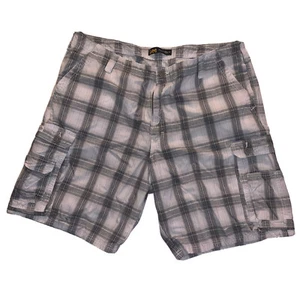 Men’s Lee Plaid Shorts Cargo Sz 44 - Picture 1 of 3
