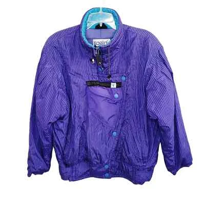Kaelin Vintage Ski Snow Jacket Full Zip Purple Womens Warm Coat Snowboard Medium - Image 1 of 4
