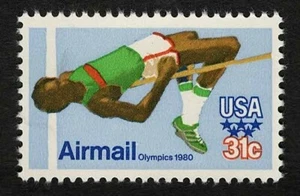 US 1980 #C97 1980 Olympics High Jump 31c Air Mail Mint MNH - Picture 1 of 2