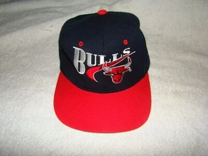 Rare 90’s Vintage Chicago Bulls NBA Basketball Sam's Snapback Hat Wool/Acrylic - Picture 1 of 4