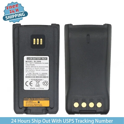 BL2008 Battery 2600mAh For HYTERA PD702G-V1 PD982 PD985 PD-502 PD-506 PD782G - Image 1 of 4
