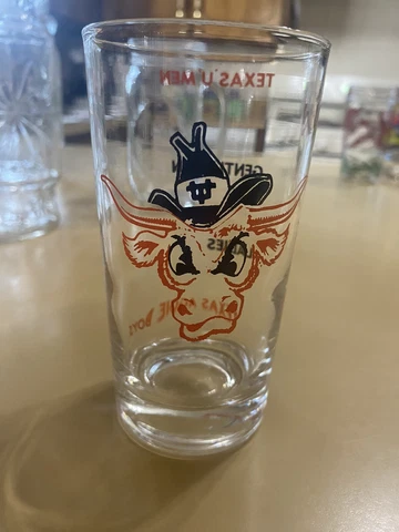 University Of Texas Drinking Glass Poking Fun At Texas Aggies Cover