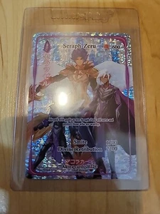 Akora TCG Spellbound Wings Seraph-Zeru #003 Full Art Holo Foil, primera generación - Imagen 1 de 2