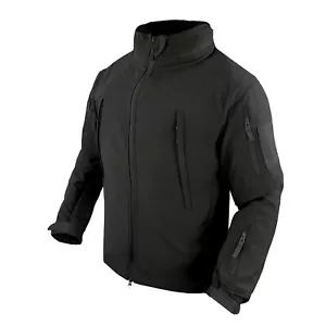 Condor 602 Summit Blk 4-Way Stretch Soft Shell Hooded Tactical Jacket Men's M - Picture 1 of 1