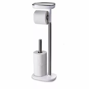 NEW JOSEPH JOSEPH EASYSTORE STANDING TOILET PAPER HOLDER Easy Store Roll Stand - Picture 1 of 6