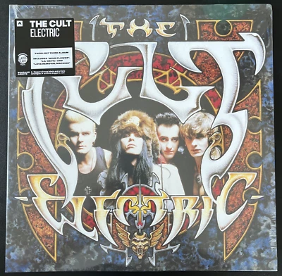 THE CULT ELECTRIC VINYL LP IMPORT GATEFOLD SLEEVE NEW SEALED MINT - Image 1 of 2