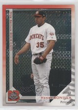 2003 Grandstand New Britain Rock Cats Henry Bonilla #35.1