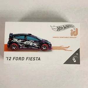 Hot Wheels ID Serie 2012 Ford Fiesta Drift Schrägheck brandneu fabrikversiegelt - Bild 1 von 8