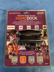 AUDIOVOX Sirius Satellite Radio Shuttle HomeDock SIRHK3, New Old Stock. - Picture 1 of 7