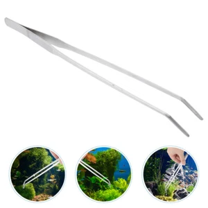 Pinzas de terrario 27 CM pinzas de alimentación acero inoxidable planta acuática - Imagen 1 de 12