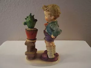 HUMMEL 314 Goebel CONFIDENTIALLY Boy Looking At Sculpted Cactus FIGURINE TMK-6 - Bild 1 von 10