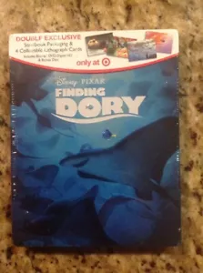 Finding Dory (Blu Ray/DVD+Digital, Steelbook, 4 Sammler-Lithographien) NEU Disney - Bild 1 von 5