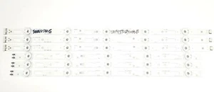Samsung 43" UN43TU700FXZA - TU800FXZA LED STRIPS FULL SET LM41-00886A-LM41-00885A - Bild 1 von 2