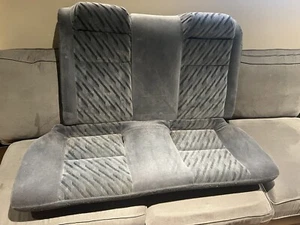 EMD RARE! 99-00 Honda civic Si / SIR rear SEATS - em1,ej1,ej6,si, blue confetti - Picture 1 of 5