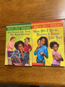 2 Angela Shelf Medearis Paperbacks - With Friends Like These, Who Needs Enemies? - Picture 1 of 7