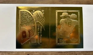 Tarjeta ProMint 1995 22K lámina de oro Hideo Nomo MLBPA con licencia Rookie Pitcher MLB - Imagen 1 de 6