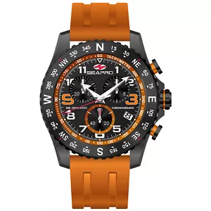 Seapro Men's Gallantry Black Dial Watch - SP9734 - Picture 1 of 1