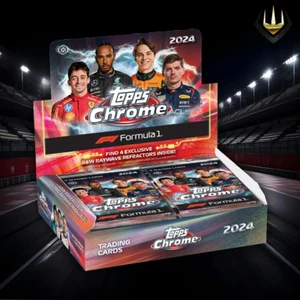 2024 Topps F1 Formula One Chrome Qualifying Lap Box - Picture 1 of 1