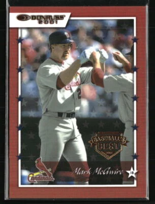 Mark McGwire 2001 Donruss #15  Baseball Card - Image 1 of 2