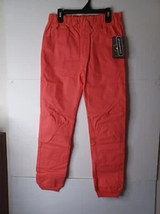 Beverly Hills Polo Club Girls M 10/12 26X25 Pants Peach Stretch Skinny Twill - Picture 1 of 7