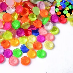 1440pcs Neon Color FlatBack Crystal Rhinestone Gemstones Diamantes SS6-SS12 - Picture 1 of 17