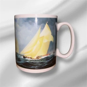Otter House, William Bishop, Sailing Chunky Coffee Tea Mug Cup - Picture 1 of 3