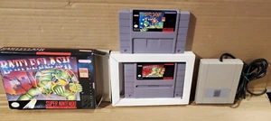 Battle Clash Super Nintendo SNES En Caja, Yoshi Safari Juego Super Scope Receptor - Imagen 1 de 11