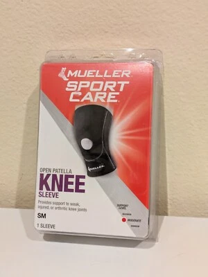 NUEVO EN CAJA Manga Rodillera Rótula Abierta Mueller Talla Pequeña Nivel de Soporte Moderado Foto 1 de 4