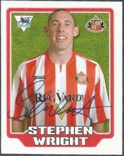 MERLIN F.A. PREMIER LEAGUE 06- #407-SUNDERLAND-STEPHEN WRIGHT