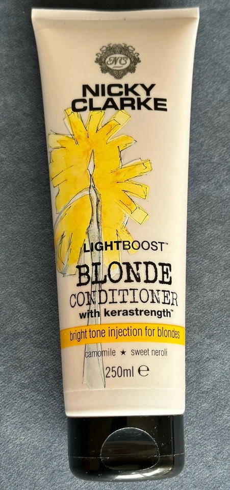 Nicky Clarke - Blonde Conditioner with kerastrength. Lightboost 250ml. New - Image 1 of 4