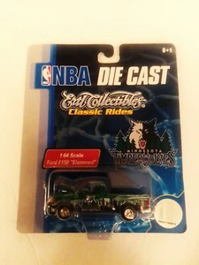 2005 NBA ERTL Ford F-150 Slammed Series 1 Minnesota Timberwolves Mint On Card - Bild 1 von 2