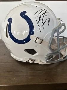 Peyton Manning Signed Full Size Authentic Helmet Fanatics Certified - Picture 1 of 5