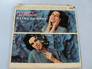 Vintage Wanda Jackson Two Sides Of Wanda 12" Vinyl ALbum - Imagen 1 de 4