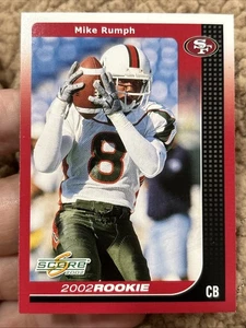 2002 Score Mike Rumph #1/5 The National Rare - Picture 1 of 9
