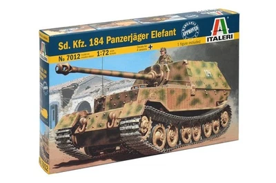 ITALERI 7012 - Scala 1:72 PANZERJG. ELEFANT Germania Seconda Guerra Mondiale - Immagine 1 di 4