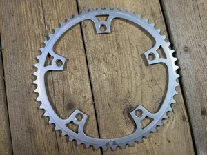 Giepiemme Kettenblatt 52T Vintage Rennrad Fahrrad 5 Arm 144mm BCD Italy Campy - Bild 1 von 4