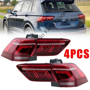 1Set For Volkswagen VW Tiguan 2017 -2023 LED Rear Tail Light Brake Stop Lamp - Picture 1 of 22