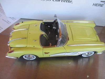 Corvette convertible Danbury como nueva edición limitada 1958 amarillo 1:24 Más listados Foto 1 de 4