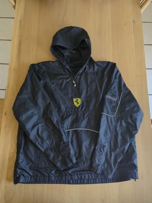 Ferrari XXL Windbreaker Pullover Jacket Embroidered Logo US Grand Prix 27x30 - Image 1 of 4