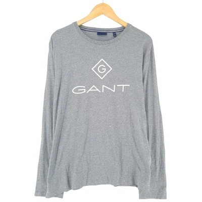 Pullover GANT Homme Gris Coton Ux4 Taille 2XL - Photo 1/4