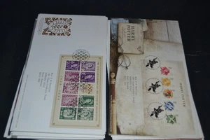 GB Ersttagsbriefe 2007-08 Zeitraum x 36 alle mit Sonderstempel etc - Bild 1 von 7