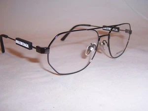 NUEVAS GAFAS BALENCIAGA BB 0117O 001 GRIS 57MM AUTÉNTICAS 0117 - Imagen 1 de 7