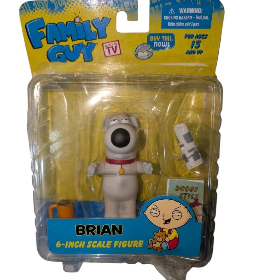 Figura Family Guy Brian Griffin Serie Clásica 1 de Mezco Foto 1 de 4