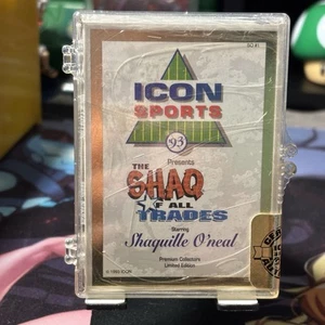 Shaquille O'Neal - Shaq of All Trades 1993 Icon Premium Juego de cartas selladas limitado - Imagen 1 de 5