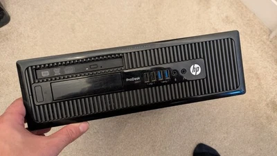 HP Prodesk 400 g1 SFF + Nvidia gtx 1050 ti - budget gaming / zwift pc - Image 1 of 4