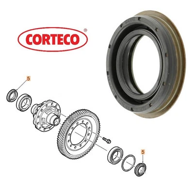 Vauxhall Astra Corsa Zafira Insignia Meriva Vectra Drive Shaft Oil Seal 12755013 - Image 1 of 4